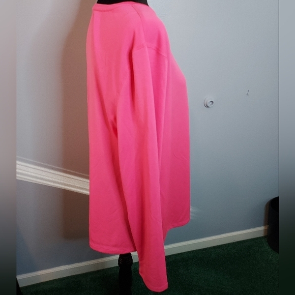Athletic Works Size XL(16-18) Hot Pink Long Sleeve Shirt - Picture 2 of 6